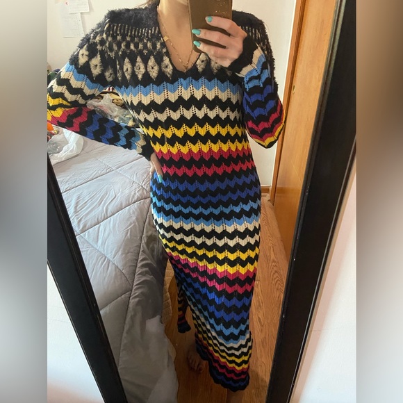 FARM Rio Dresses & Skirts - NWT FARM RIO MAXI Dresses crochet S